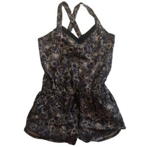 Lululemon The Runsie Flowabunga Black Floral Print